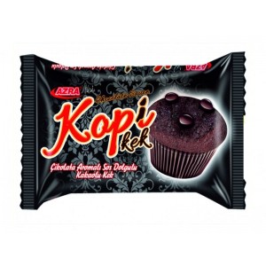 Azra Kopi Çikolata Aromalı Sos Dolgulu Kakaolu Kek 30 Gr