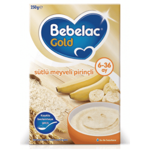 Bebelac Gold Sütlü Meyveli Pirinçli Bebek Maması 250 Gr