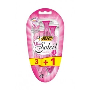Bic Blister Çanta Üçlü Bıçak Miss Soleil 3+1 4 Adet
