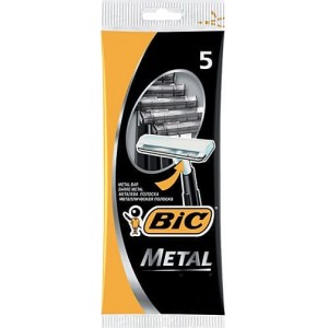 Bic Tek Kullanımlık Jiletli Metal Çanta 5'li