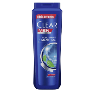 Clear Men Cool Sport Menthol Şampuan 600 Ml