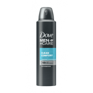 Dove Deodorant Men Anti- Perspirant Clean Comfort 150 Ml