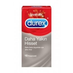 Durex Condom Closer Feelings Feel Closer 10 pc 