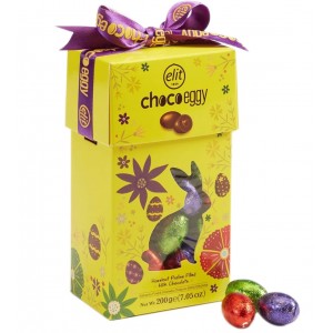 Elit Çikolata Chocoeggy Fındıklı Sütlü Çikolata 200 Gr