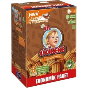 Eti Cicibebe Tahıllı Bebek Bisküvisi 854 Gr