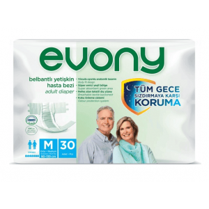 Evony Adult Diapers Medium 30 pc 