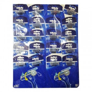 Gillette Blue Ii Disposable Maximum Cartella 20 Adet 