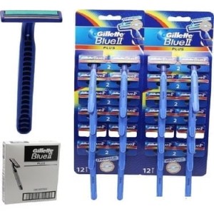 Gillette Blue Ii Plus Disposable Cartella  48 Adet 