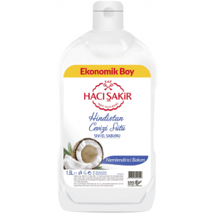 Hacı Şakir Liquid Soap Coconut 1500 ml