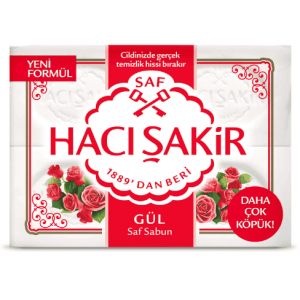 Hacı Şakir Kalıp Sabun Gül 600 Gr