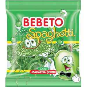 Kervan Gıda Bebeto Apple Spaghetti  80 Grx12