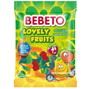 Kervan Gıda Bebeto Lovely Fruits 80 gr