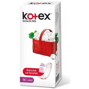 Kotex Günlük Ped Uzun 16 Adet