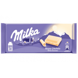 Milka Sütlü Çikolata Beyaz 80 Gr