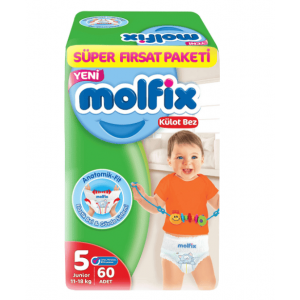 Molfix Külot Bez Süper Paketi No 5 60 Adet