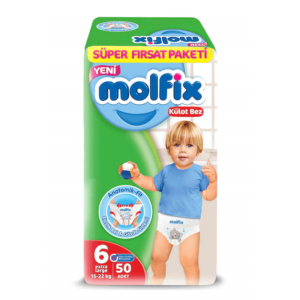 Molfix Külot Bez Süper Paketi No 6 50 Adet