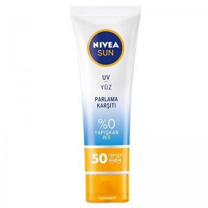 Nivea Sun Parlama Karşıtı Yüz Bakım Kremi 50 Ml