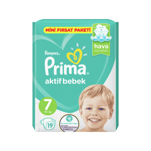 Pampers Prima No7 19 Adet