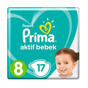 Pampers Prima No8 17 Adet