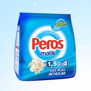 Peros Toz Deterjan Göz Alıcı Beyazlar 1,5 Kg