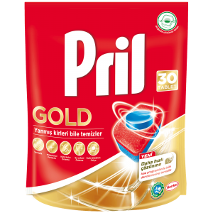 Pril Tablet Gold Avantajlı Paketi 30 Adet