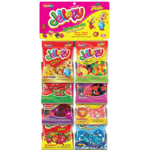 Saadet Jelly Jellopy Mix Gummy Candies 100 gr 