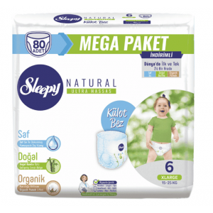 Sleepy Pants Diapers Mega Packet No:6 80 pc 