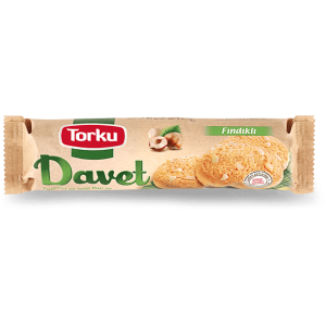 Torku Davet Fındıklı Bisküvi 82 Gr