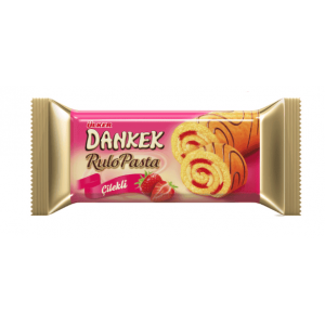 Ülker Dankek Rulo Pasta Çilekli 235 Gr