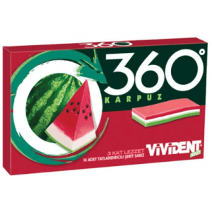 Vivident 360 Karpuzlu Sakız 33 Gr