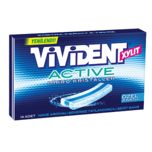 Vivident Active Naneli Sakız 33 Gr