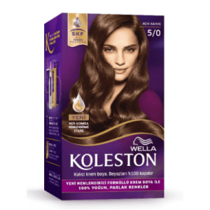 Wella Koleston Saç Boyası No 5,0 Açık Kahve