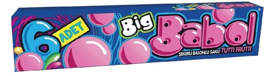 Big Babol Stick Karışık Meyveli Sakız 25 Gr