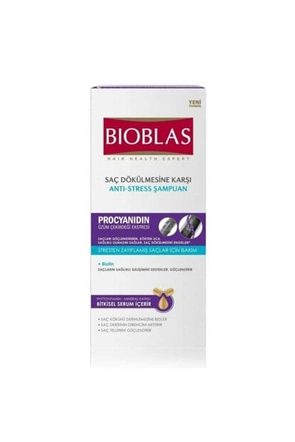 Bioblas Shampoo Weakened By Stress 360 ml 