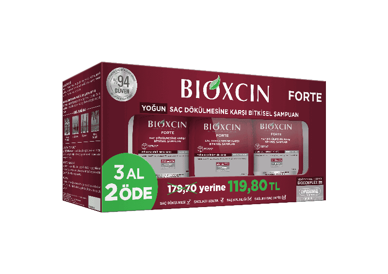 Bioxin Shampoo Forte 3X300 ml 