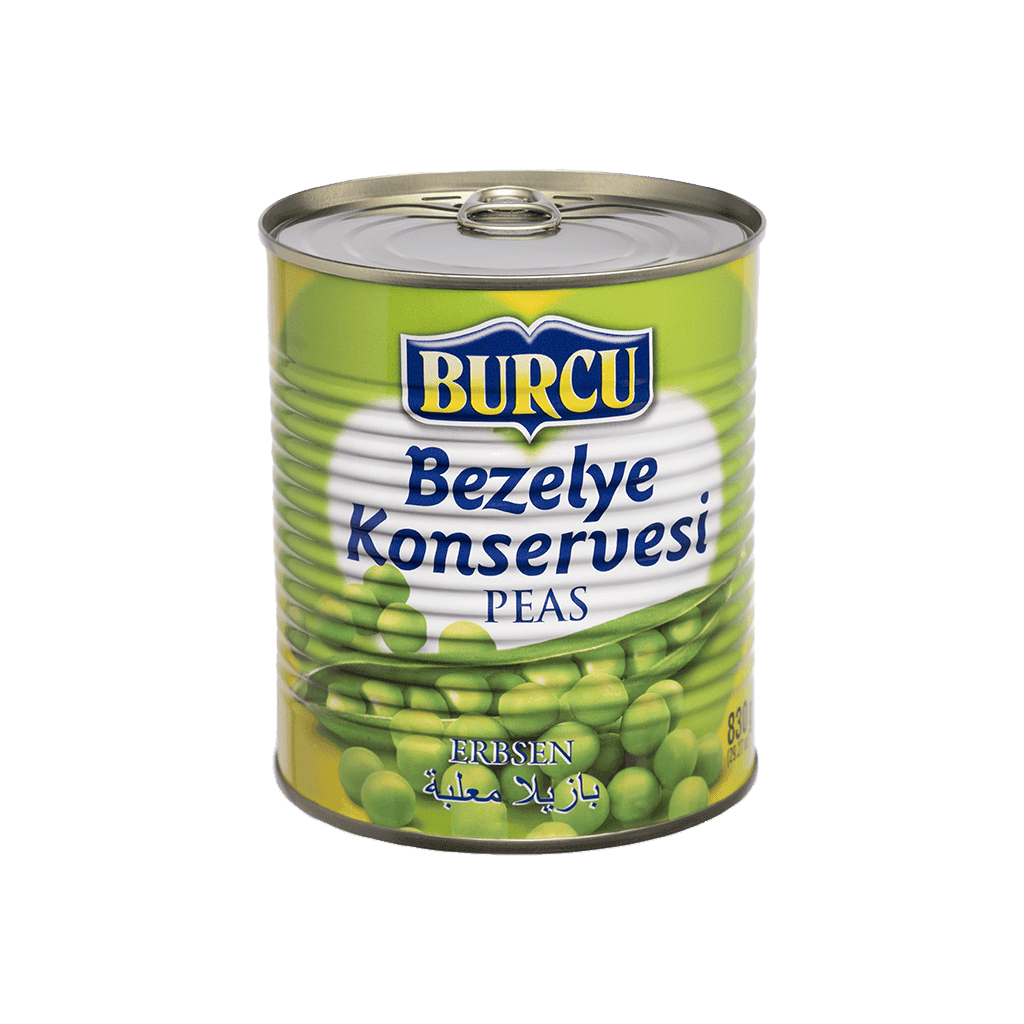 Burcu Bezelye Konservesi 830 Gr