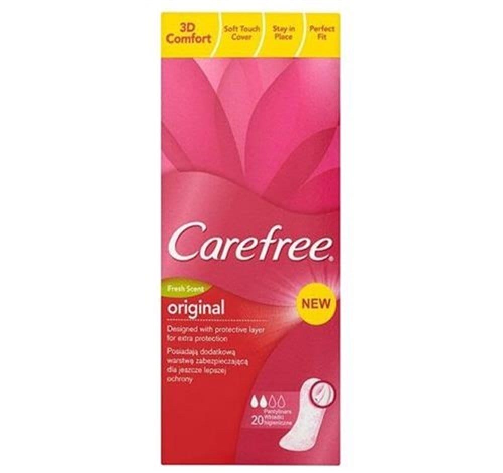 Carefree Daily Pad Original Fresh 20 Adet