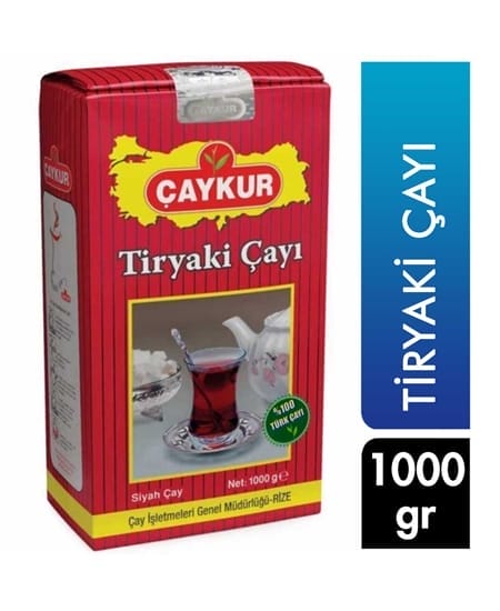 Çaykur Siyah Çay Tiryaki 1000 Gr