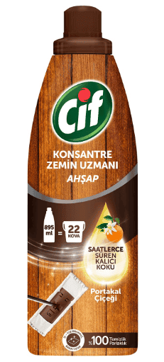 Cif Konsantre Zemin Uzmanı Ahşap Portakal Çiçeği 895 Ml