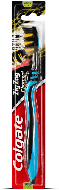 Colgate Zigzag Charcoal Toothbrush 1 pcs