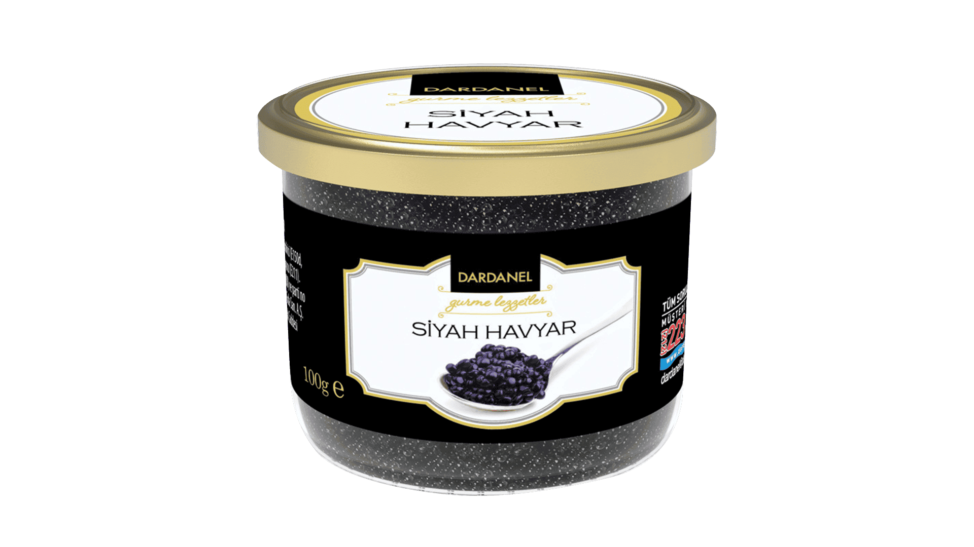 Dardanel Black Caviare 100 gr 