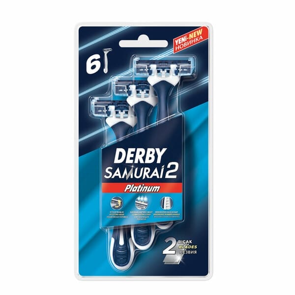 Derby Samurai 2 Platinum 6 Blister 9 Adet