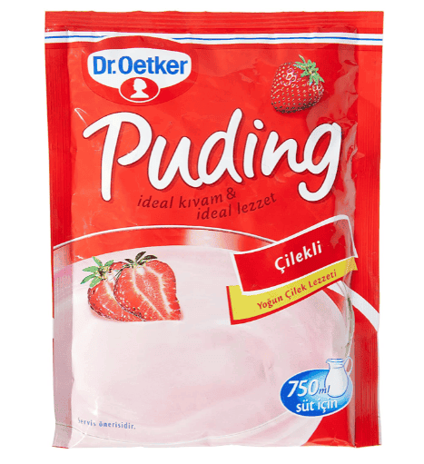 Dr.oetker Strawberry Pudding 120 gr