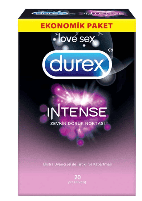 Durex Kondom Intense 20 Adet