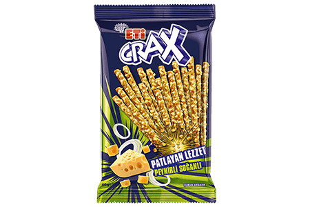 Eti Crax Lezzet Bombası Peynirli Soğan Çubuk Kraker 50 Gr