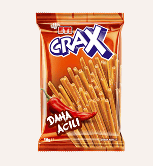 Eti Crax Acılı Çubuk Kraker 50 Gr