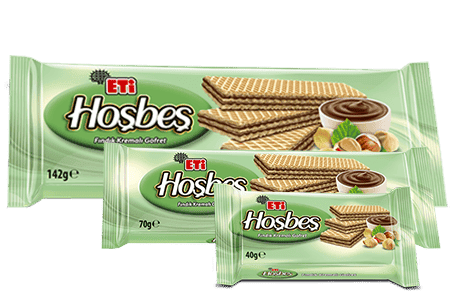 Eti Hoşbeş Gofret (Versiyonları) 40 Gr