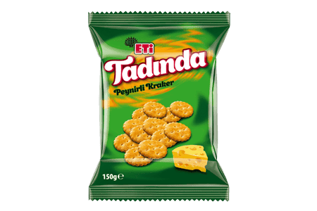 Eti Tadında Peynirli Kraker 150 Gr