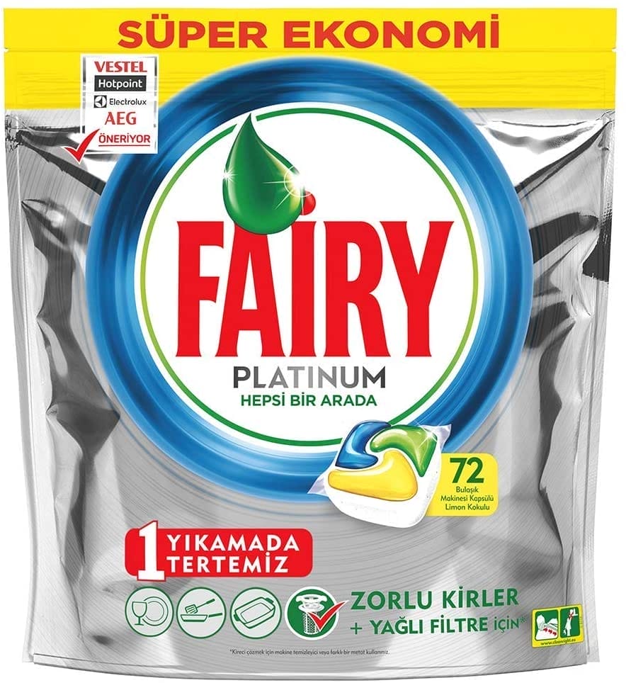 Fairy Tablet Platinum 72 Adet