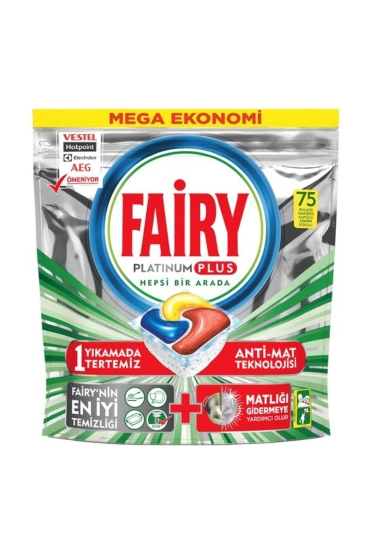 Fairy Tablet Platinum Plus 75 Adet 